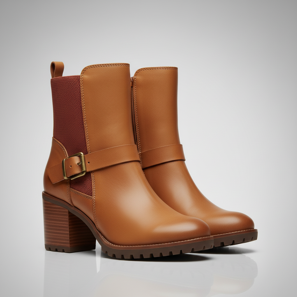 Block Heel Boot1