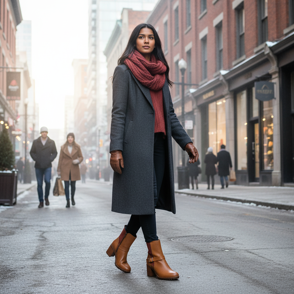 Block heel boot45