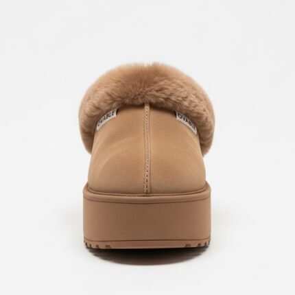 OVABLE Tazz II Suede Platform Slippers